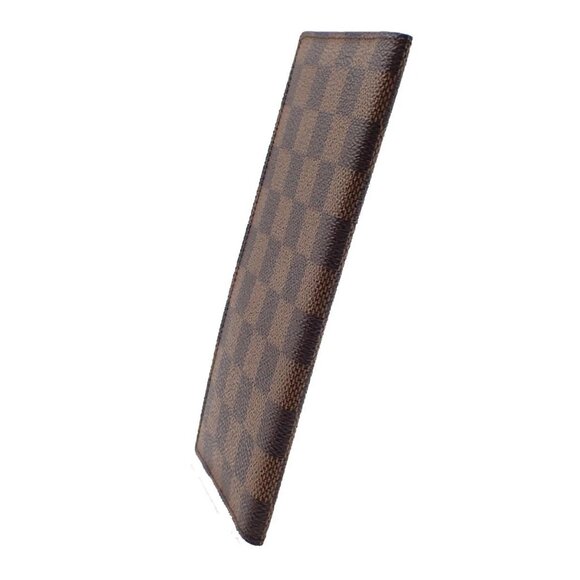 LOUIS VUITTON Porte Valeurs Cartes Credit Damier Leather Brown N61823 07EF445 - Picture 4 of 15